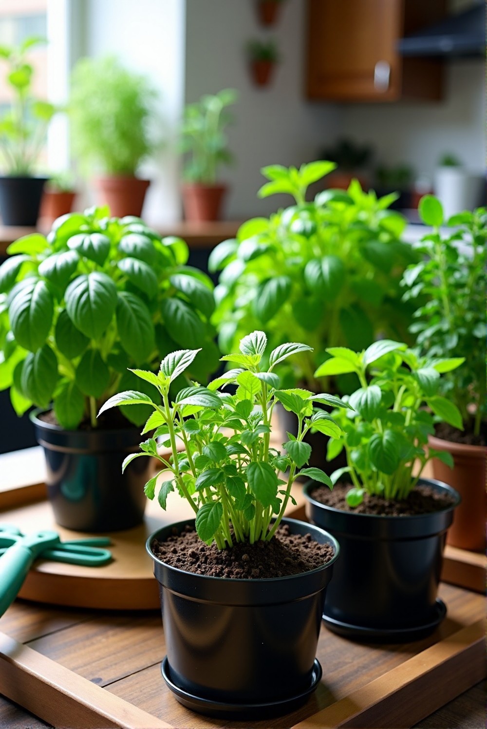 Selecting the best herbs for cooking and health.