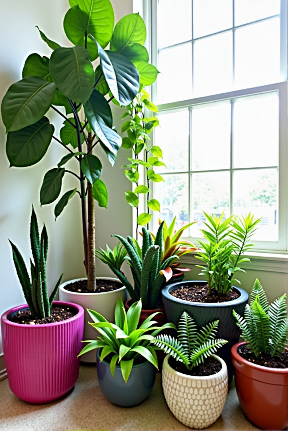 Selection of diverse plants for gardening