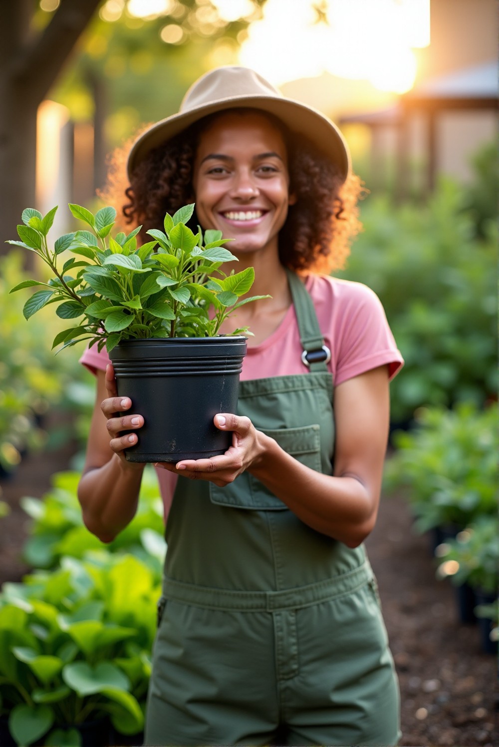 Gardening brings fulfillment and achievement.