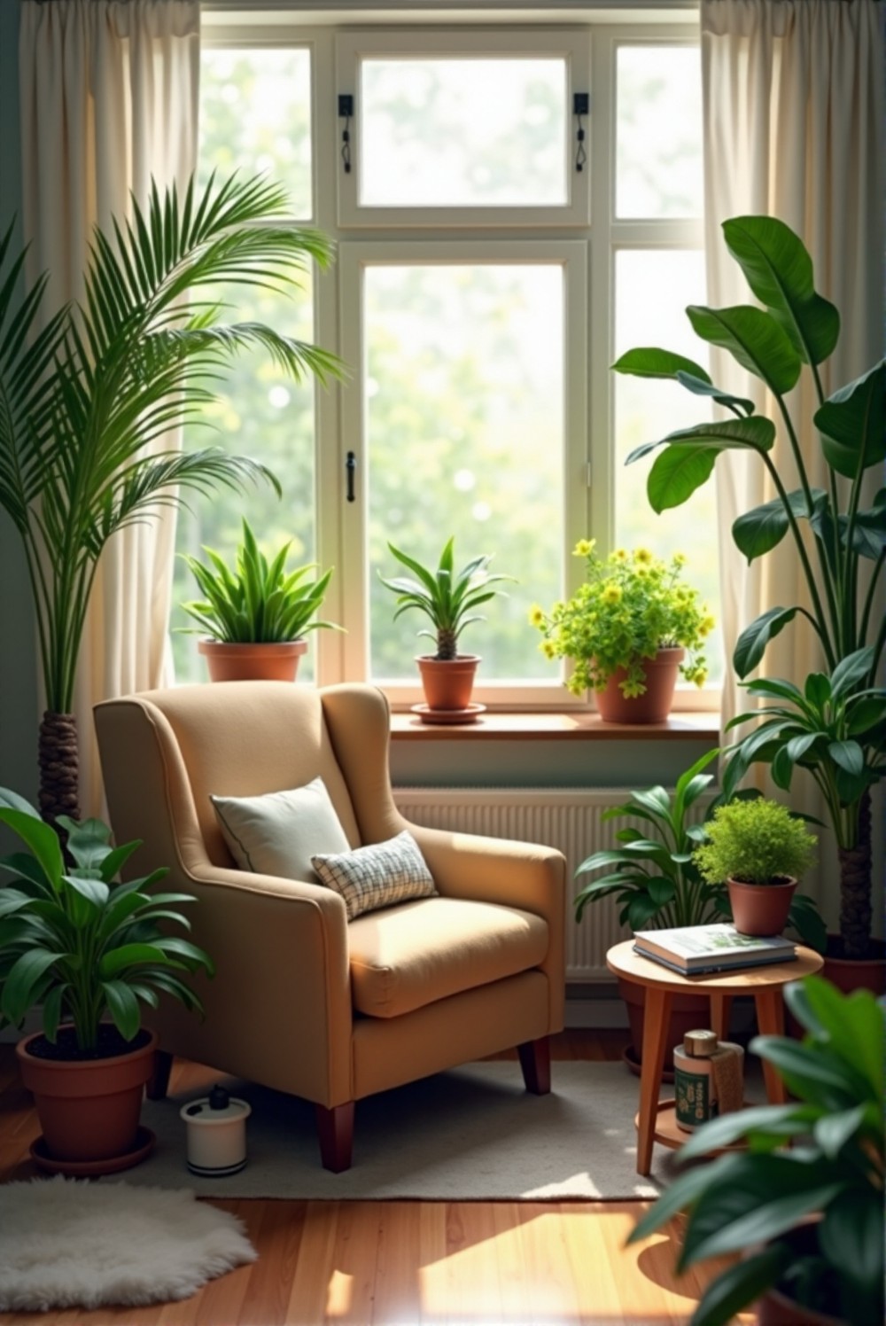 Illustration of essential guidelines for plant care and maintenance.